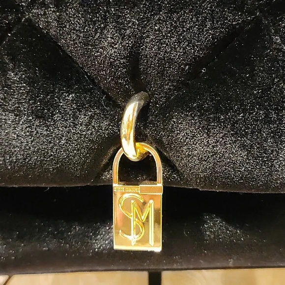 NWT Steve Madden velvet shoulder bag - Picture 4 of 15